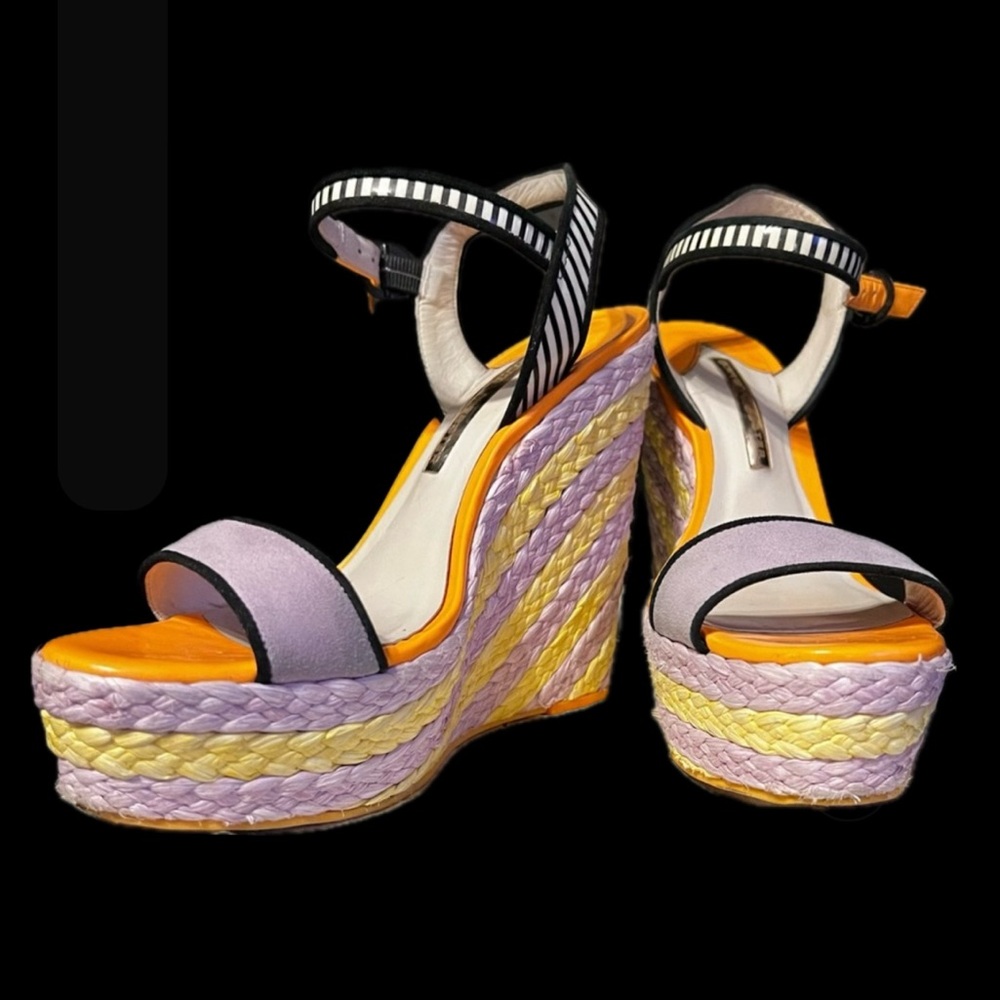 Sophia Webster Multicolor Espadrille Wedge